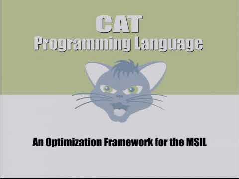 Lang.NET 2006 - Cat Programming Language - Christopher Diggins ...