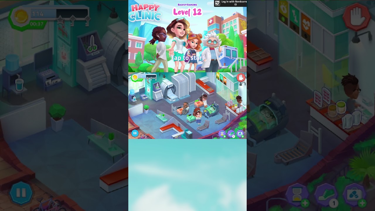 Happy Clinic Level 12 Gameplay | Crushing the Level with Bed O-Matic