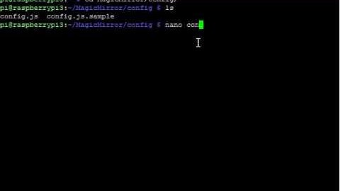 Magic Mirror: Change Basic Language