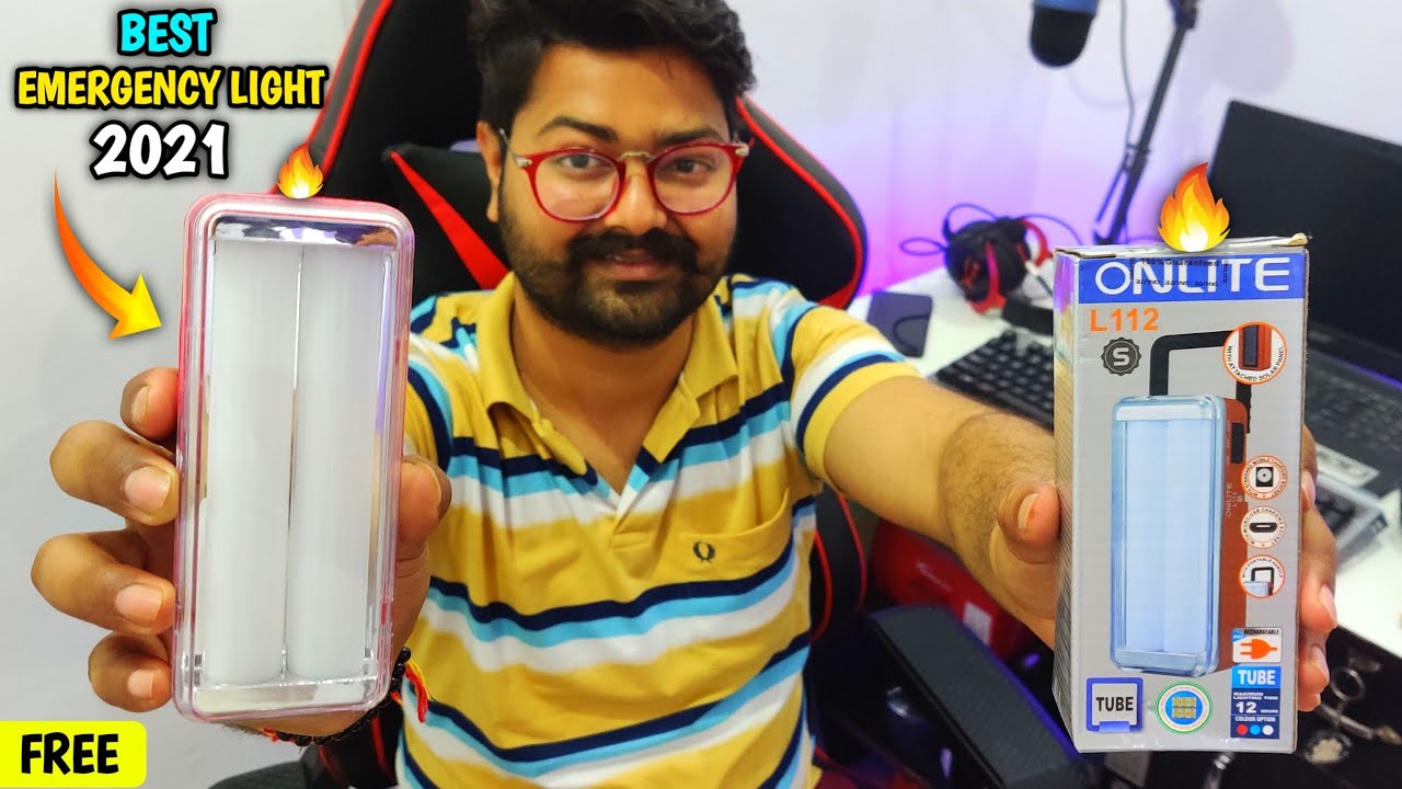 Best Emergency Light For Home Use Under ₹250 2021 Youtuber Shiva YouTube