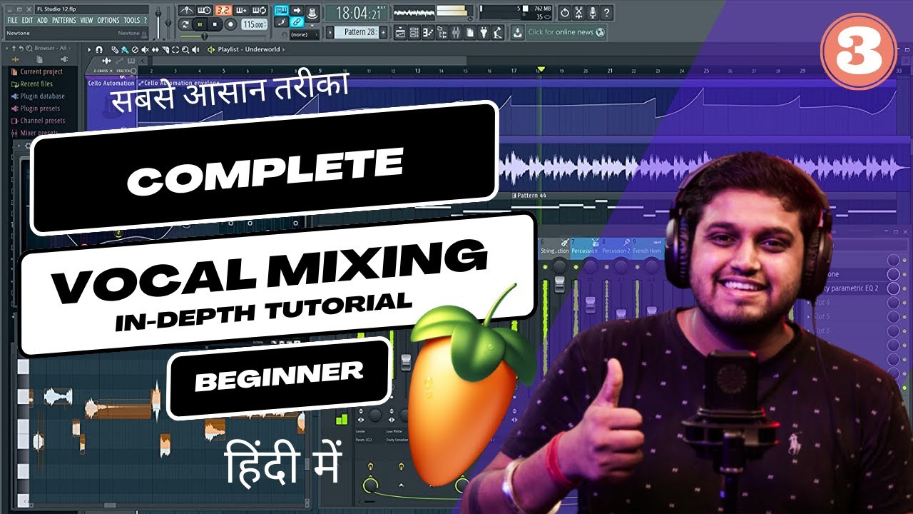 (HINDI) How To Mix Vocals Using Stock Plugins (In-Depth Tutorial)- Fl ...