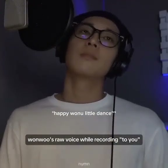 wonwoo sings with high and low voice in 'To You' recording 💖 #seventeen #wonwoo #jeonwonwoo