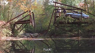 Craziest car jump over a broken bridge you'll ever see 🤣🤣 | Road Trip