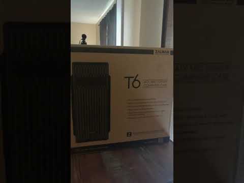 ZALMAN T6 ATX computer case unboxing soon.