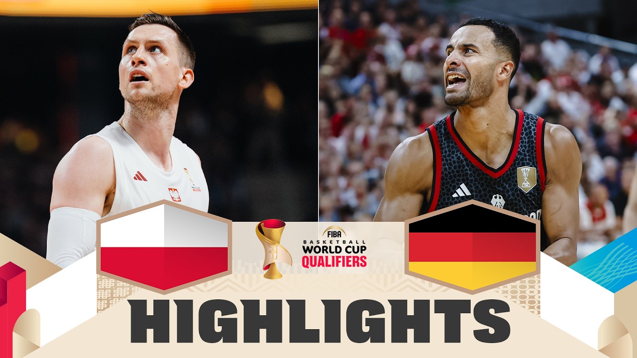 Poland 🇵🇱 v Germany 🇩🇪 | Highlights | FIBA Basketball World Cup 2027 European Qualifiers