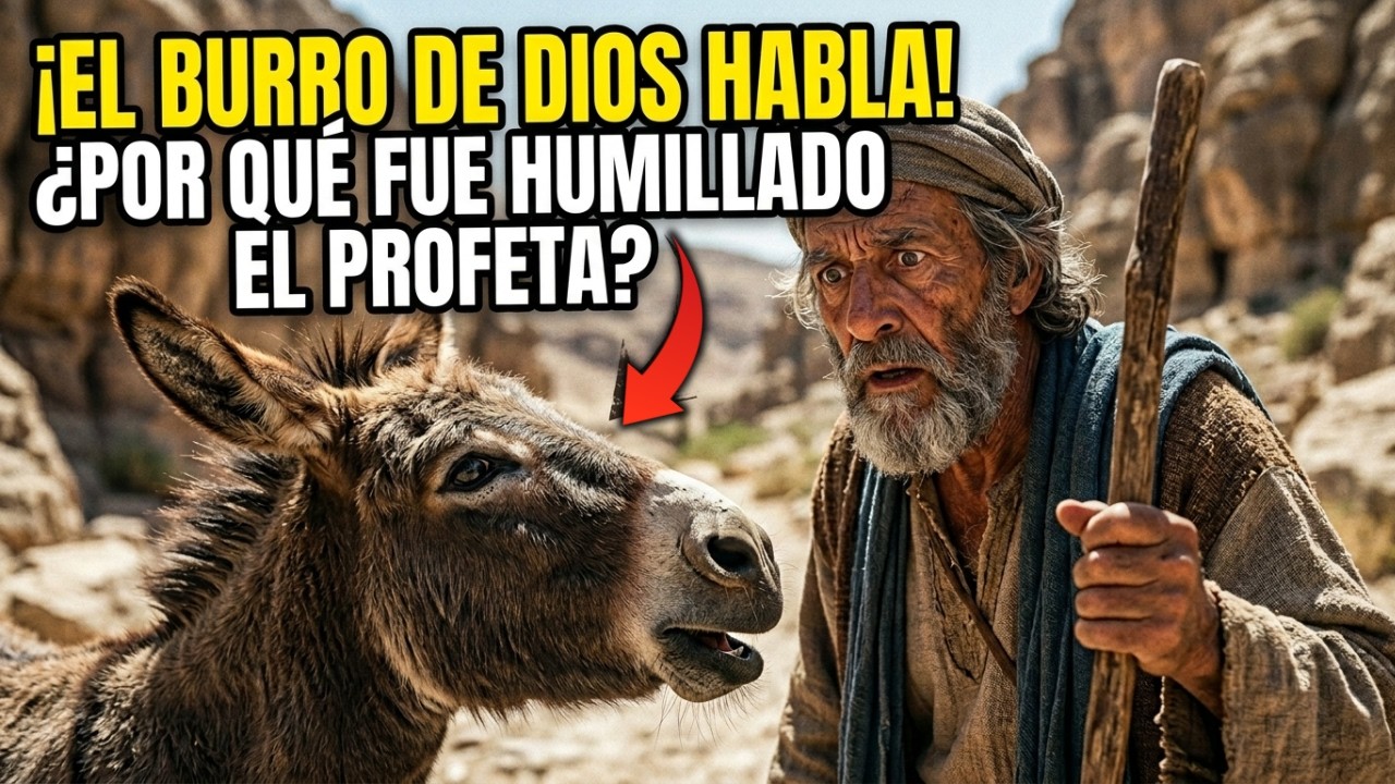 LA VERDADERA RAZÓN Por La Que DIOS Hizo Hablar a Una BURRA (No Fue Por Balaam)