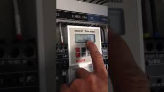 how to set HKG316T timer switch speak khmer