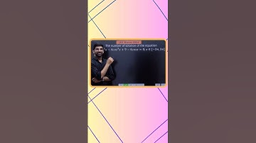 JEE Mains 2024 Question on trigonometric Equation #jeemaths #jeemains