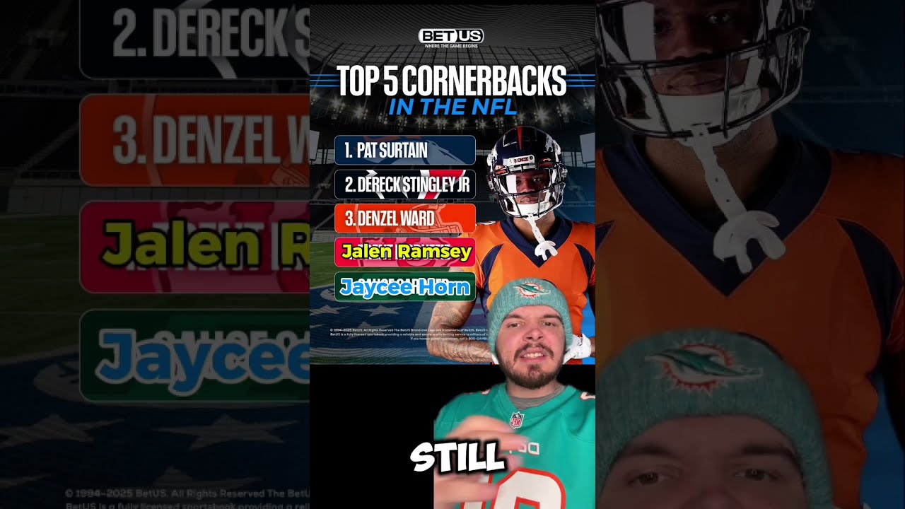 Who Are The Top 5 Cornerbacks In NFL Nfl Nfltrending Nflviral Nflfootball Trending