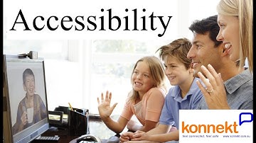 Konnekt Videophone - Accessibility