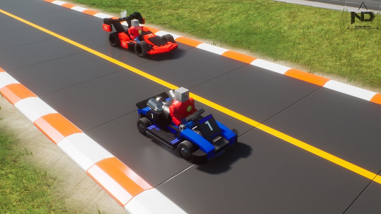 Brick Rigs #10 - Cuộc Đua Vòng Loại Dành Cho Xe Go-Kart - YouTube