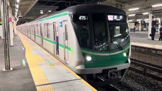 東京メトロ16000系16109Fが我孫子駅を発車する動画