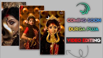 Durga Puja Video Editing Alight Motion || Navratri Status Video Editing 😍💙 #alightmotionediting