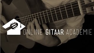 Leer tokkelen op gitaar - Oefening 3 - Online Gitaar Academie