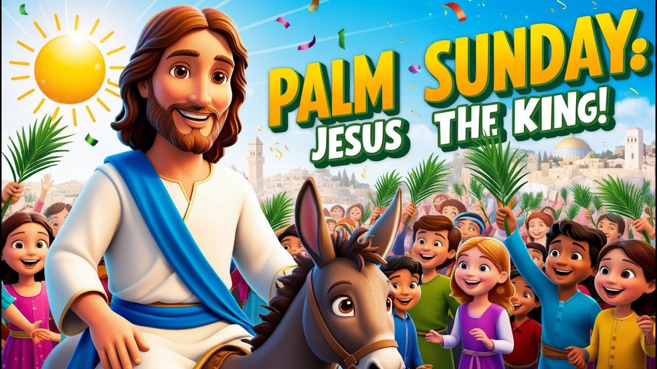 Palm Sunday for Kids | The Story of Jesus’ Triumphant Entry into ...