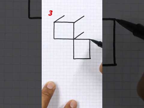 Video: Ingeniosa unidad de dibujo para niños con forma de bloque de papel gigante