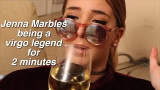 jenna marbles bein a virgo legend for 2 minutes straight