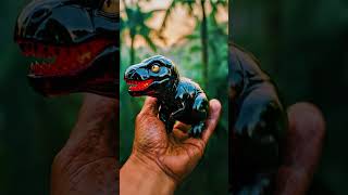 Hyperrealistic Ai Dinosaurs Made Of Magic Materials