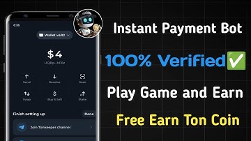 Instant Payment Bot || AGIcoins Bot || Free earn Ton coin ||