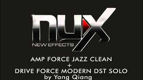 NuX Guitar Effect Pedal - AMP FORCE + DRIVE FORCE DEMO