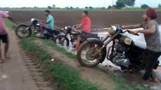 Bullet Racing In Mud Kadu ------Manki