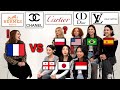 French Luxury Brand Pronunciation Differences Around the World!!