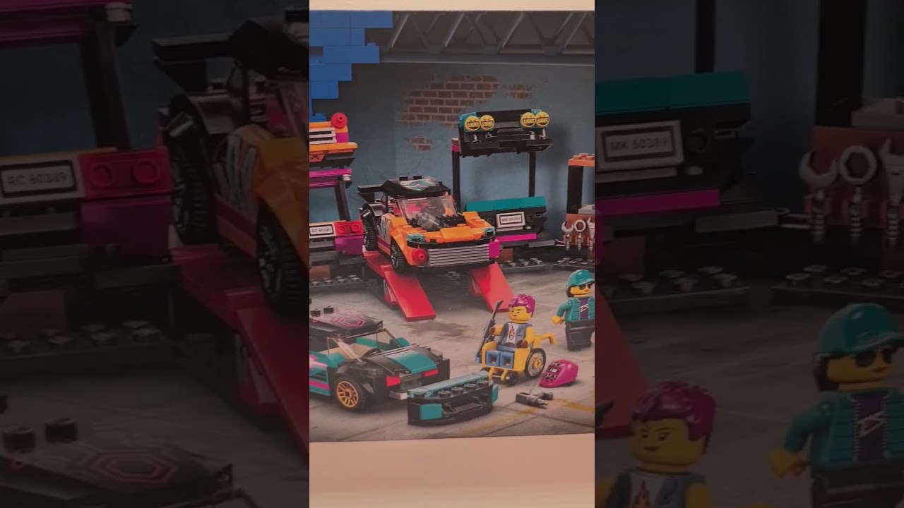 LEGO CITY 60389 Custom Car Garage box preview