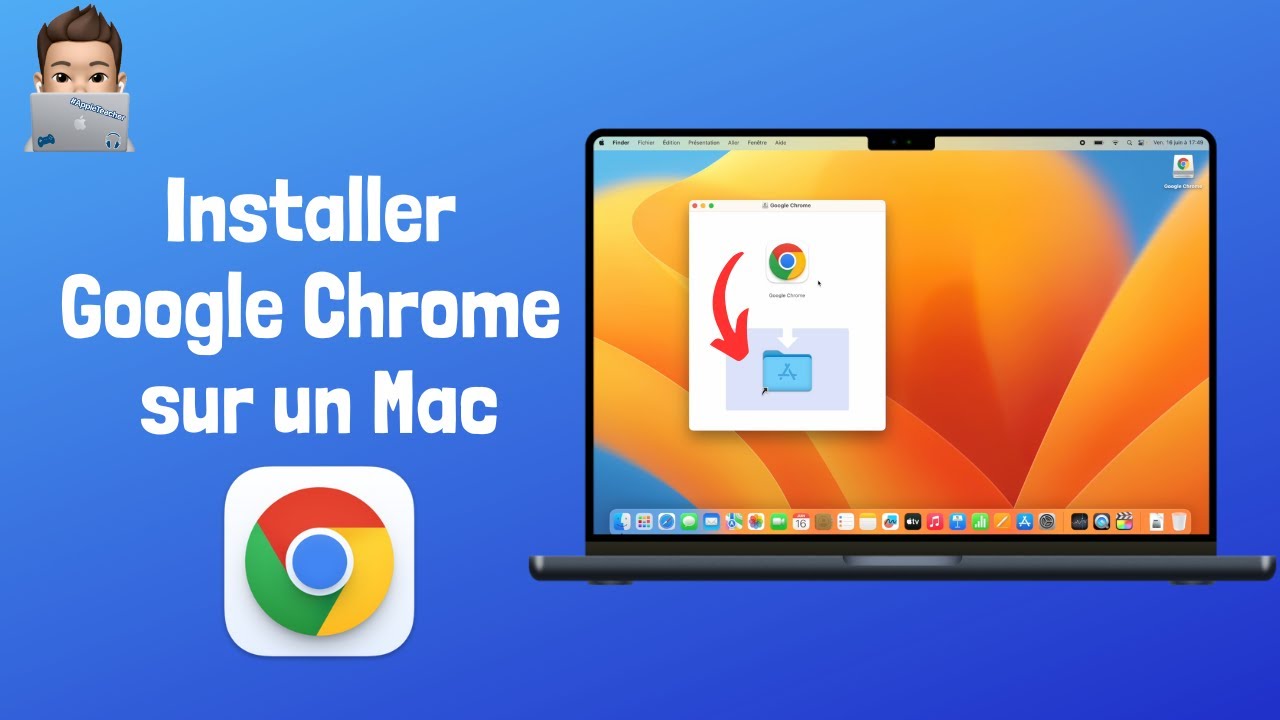 Installer Google Chrome sur un Mac - YouTube