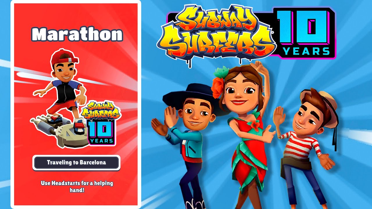 Subway Surfers Marathon Barcelona 2022 | ROBERTO CULES OUTFIT