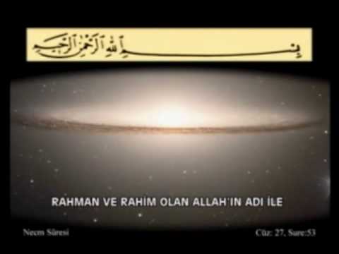 Ahmet el Acemi NECM SURESI auf YouTube ansehen Ahmet el Acemi NECM SURESI auf YouTube ansehen