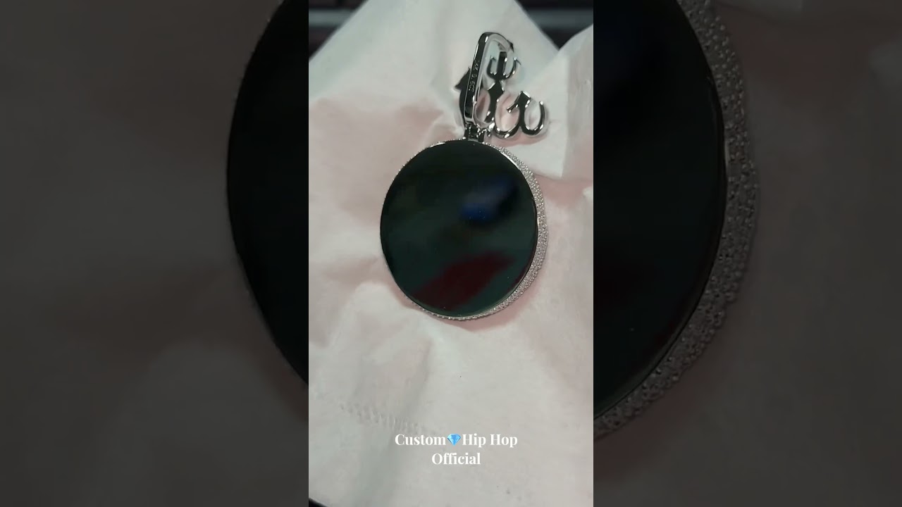 Custom made memory photo pendant. 2inch size