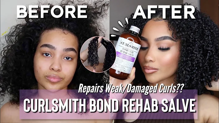 Onarır Hasarlı Bukleleri? CurlSmith Bond Curl Rehab Krem Tedavisi İncelemesi