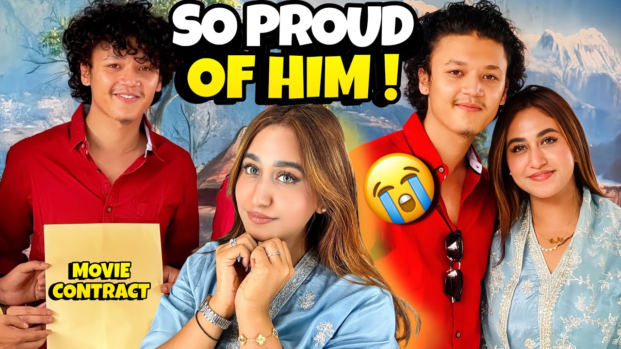 OFFICIALLY A HERO NOW ! HIS FIRST MOVIE DEAL 🎬😮🥰 #alizehjamali