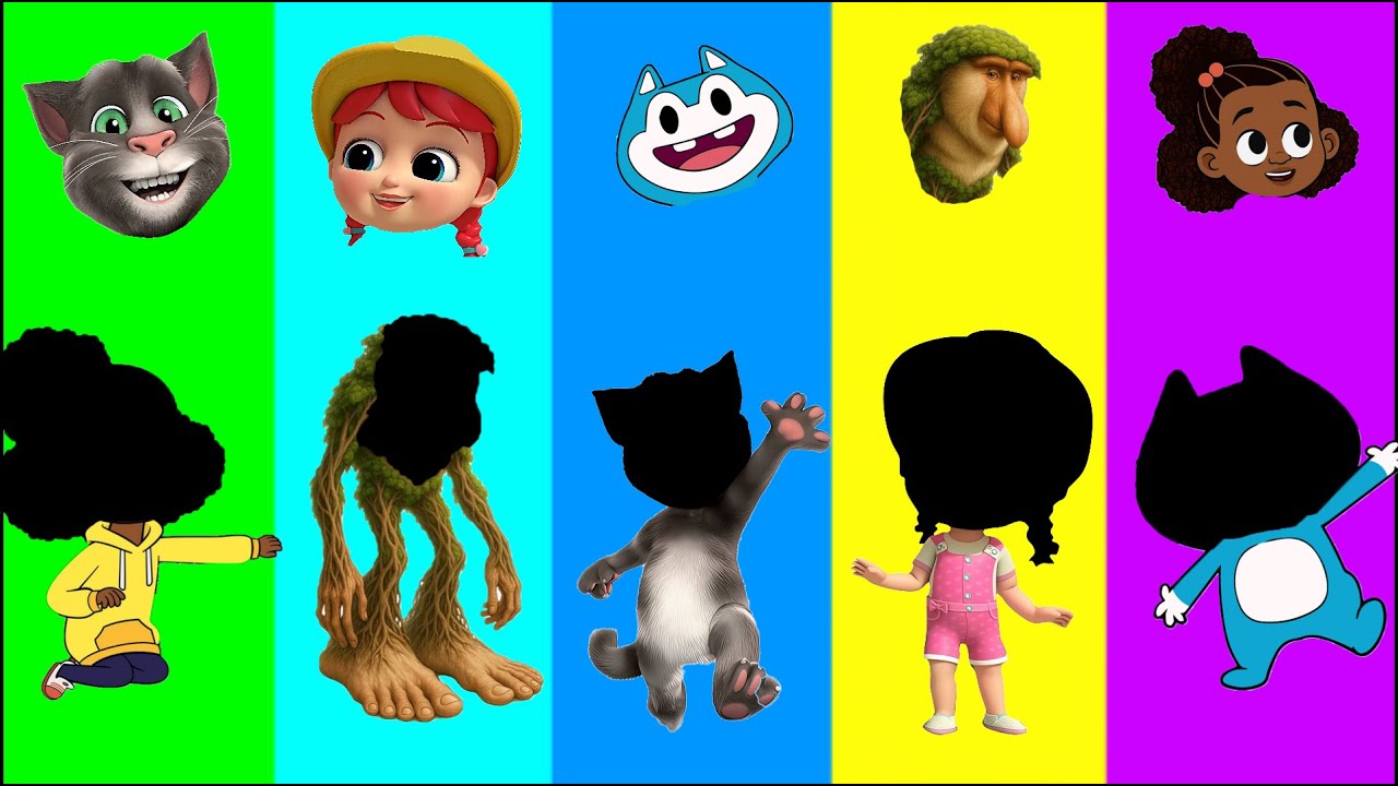 Wrong eyes👀 NEW EPISODES/ Loolo Kids x Rubble & Catboy -DAME TU COSITA Puzzle Wrong Heads
