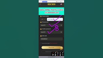 Bdg Win Invite Code | Bdg Win Game Invite Code | Bdg Win Refer Code | Bdg Win App Invitation Code