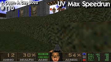 Doom Anomaly Report MAP03: "Grasslands" UV Max Speedrun 1:59 100% Kills / 100% Secrets
