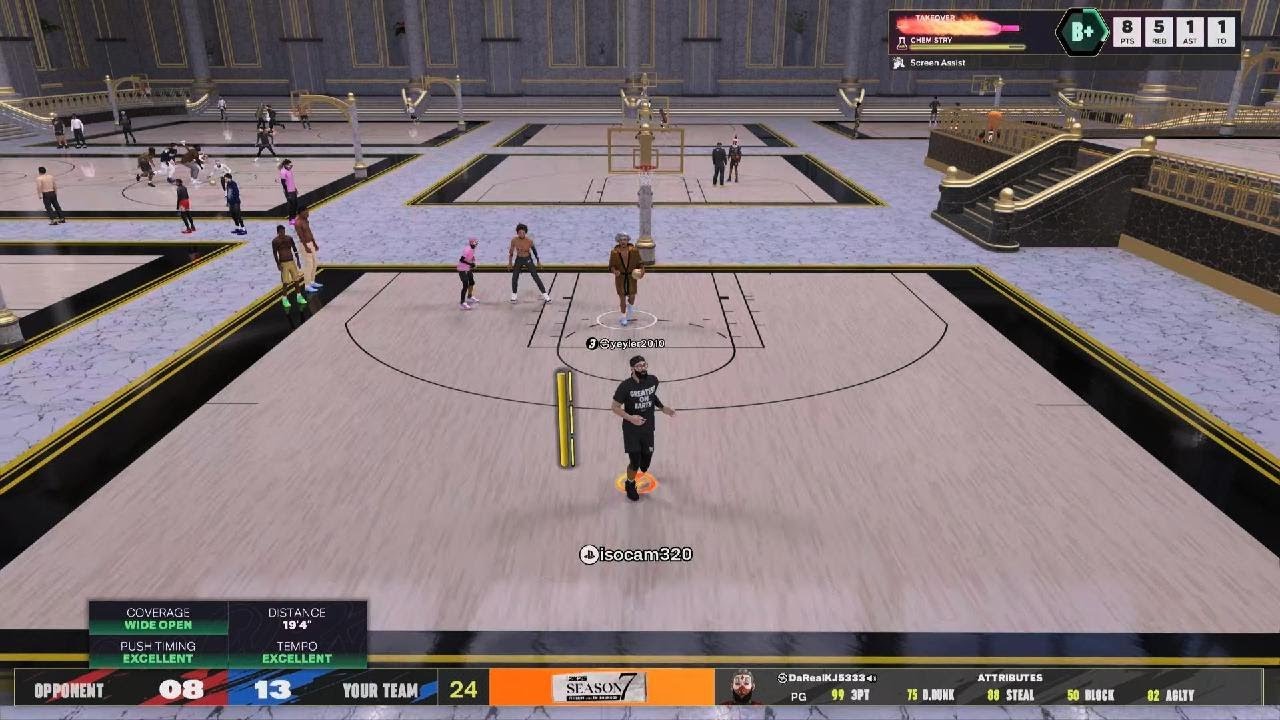 Playing 2k25 comp stage with a random - YouTube