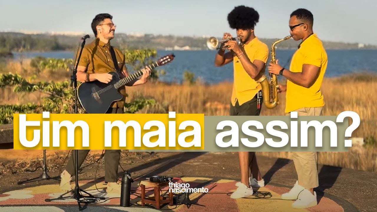 Tim Maia só no violão e metaleira. Será que ficou diferente? - Thiago Nascimento