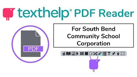 SBCSC Texthelp PDF reader