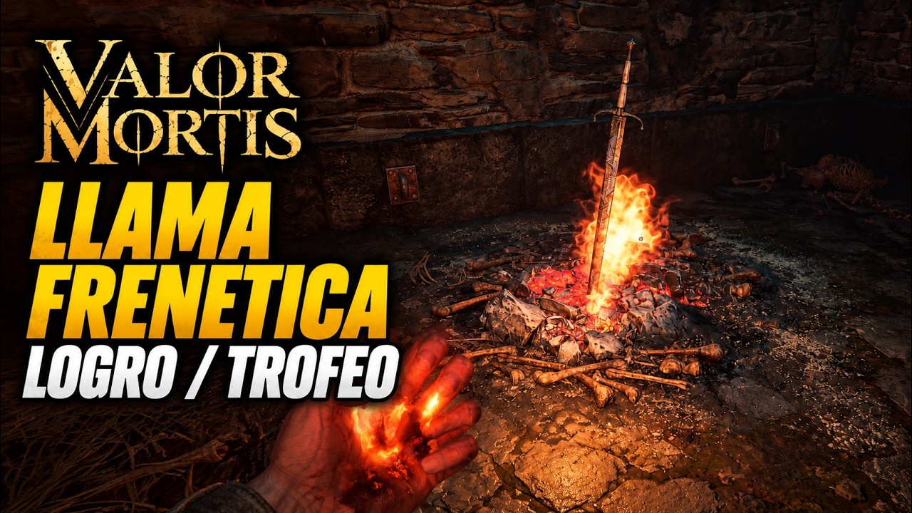 cómo conseguir el logro Llama Frenética en Valor Mortis