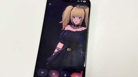 Grokアプリのアシスタントモードで美少女アシスタントのaniに話しかけてみた