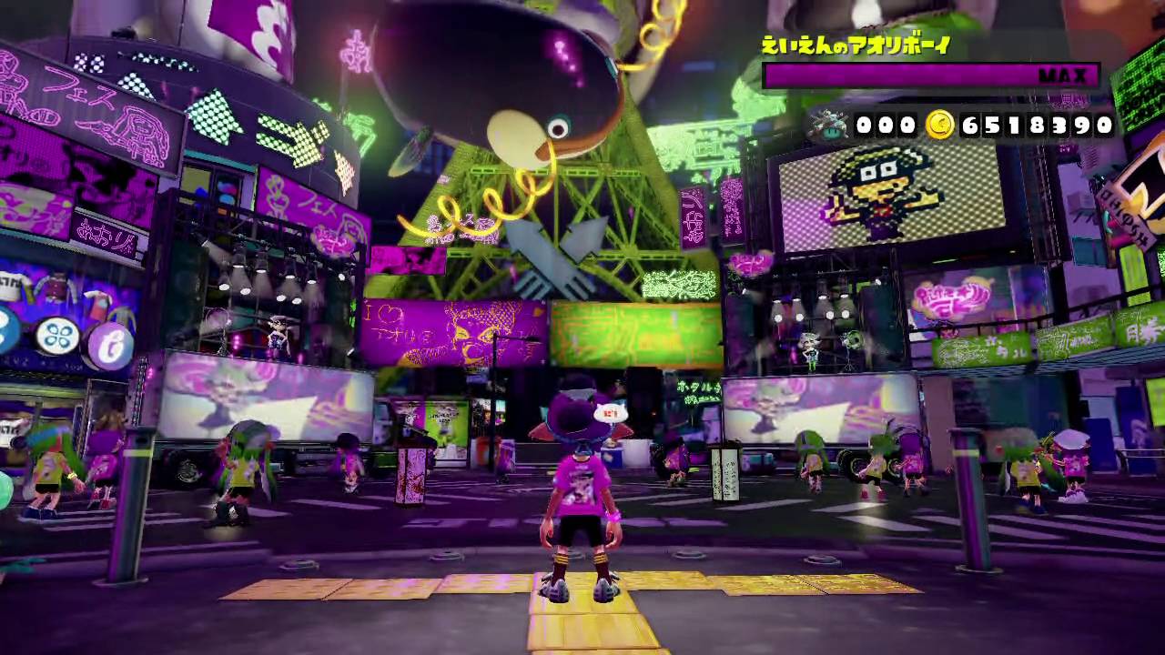 スプラトゥーン 16 07 23 13 フェス中のハイカラシティ Youtube