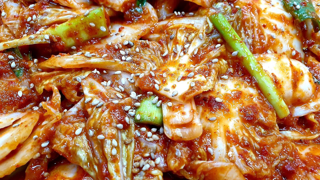 알배추 맛김치(막김치)