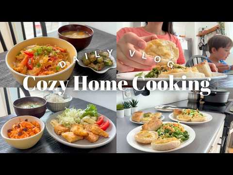 [Vlog] 3 Days of Cooking Records | Halifax Bridge Walk 🇨🇦 | Easy Japanese Home Cooking