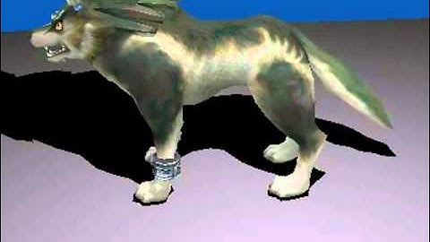 wolf link made on blender