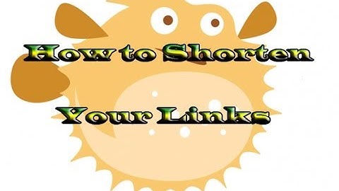 How to shorten your links for Twitter (2014)