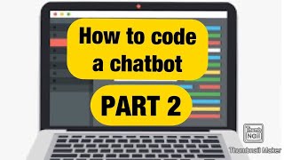 Chatbot p2-saving to and loading from files using python