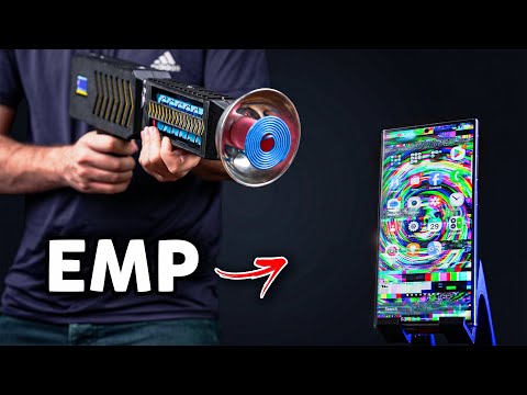 I Built an EMP Device That DESTROYS Any Electronics!