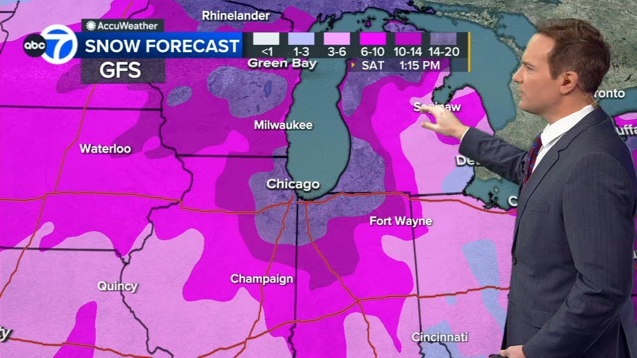 Chicago could see 'near blizzard' ahead of Christmas with ...