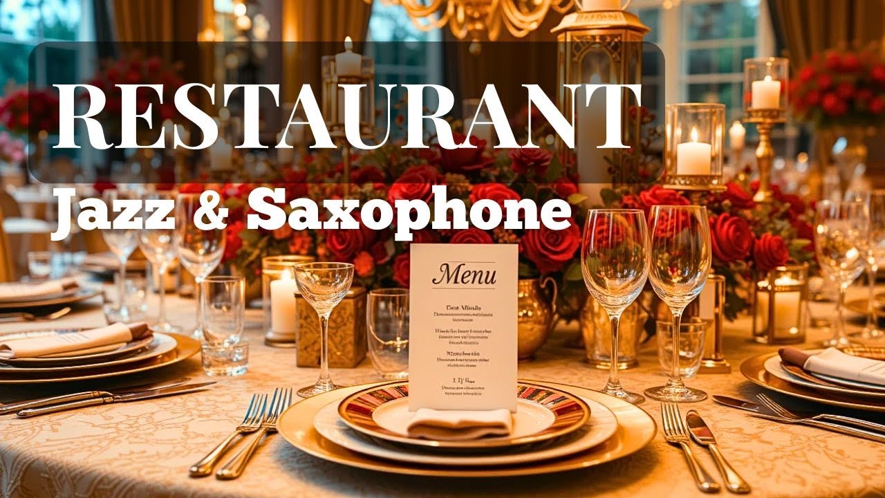 Restaurant Jazz Music | Relaxing Saxophone Background Music for Dining ...